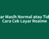 Layar Masih Normal atau Tidak? Cara Cek Layar Realme