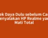 Cek Daya Dulu sebelum Cara Menyalakan HP Realme yang Mati Total