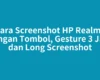 Cara Screenshot HP Realme dengan Tombol, Gesture 3 Jari, dan Long Screenshot