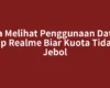 Cara Melihat Penggunaan Data di Hp Realme Biar Kuota Tidak Jebol