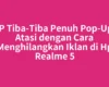 HP Tiba-Tiba Penuh Pop-Up? Atasi dengan Cara Menghilangkan Iklan di Hp Realme 5