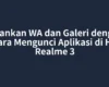 Amankan WA dan Galeri dengan Cara Mengunci Aplikasi di Hp Realme 3
