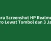 Cara Screenshot HP Realme 5 Pro Lewat Tombol dan 3 Jari