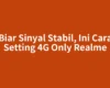 Biar Sinyal Stabil, Ini Cara Setting 4G Only Realme